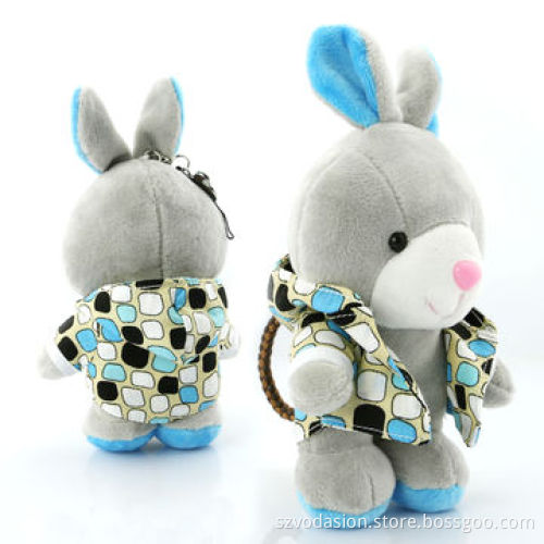 Cute Rabbit Design Dual USB Portable Power Banks with 2600mAh Capacity